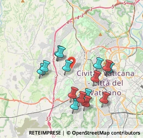 Mappa Via Cristoforo Numai, 00168 Roma RM, Italia (3.65533)