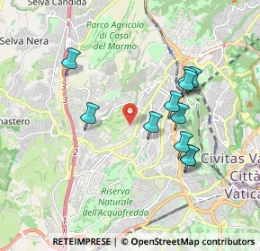 Mappa Via Cristoforo Numai, 00168 Roma RM, Italia (1.79182)