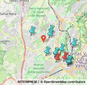 Mappa Via Cristoforo Numai, 00168 Roma RM, Italia (2.06615)