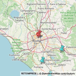 Mappa Via Tirso, 00198 Roma RM, Italia (42.407142857143)