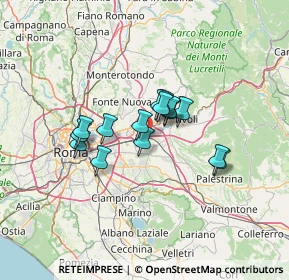 Mappa Largo Rotello, 00132 Roma RM, Italia (9.82067)