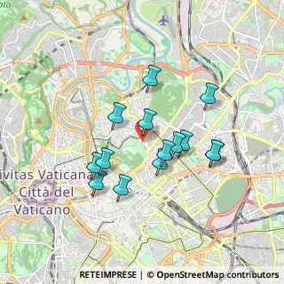 Mappa Via Saverio Mercadante, 00100 Roma RM, Italia (1.61)