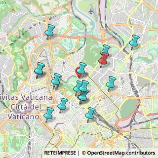 Mappa Via Saverio Mercadante, 00100 Roma RM, Italia (1.92688)