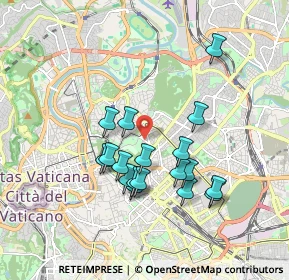 Mappa Via Saverio Mercadante, 00100 Roma RM, Italia (1.70056)