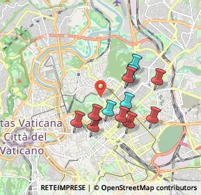 Mappa Via Saverio Mercadante, 00100 Roma RM, Italia (1.555)