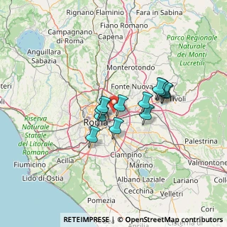 Mappa Via dell'Alabastro, 00158 Roma RM, Italia (10.30923)
