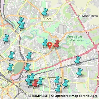 Mappa Via del Botticino, 00158 Roma RM, Italia (3.2695)
