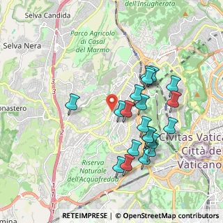Mappa Via Girolamo ghinucci, 00168 Roma RM, Italia (1.9165)