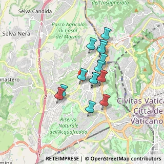 Mappa Via Girolamo ghinucci, 00168 Roma RM, Italia (1.37929)