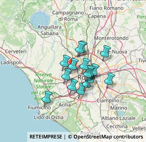 Mappa Via Girolamo ghinucci, 00168 Roma RM, Italia (9.53313)