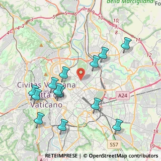 Mappa Via Tirso, 00198 Roma RM, Italia (4.66)