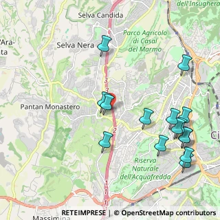 Mappa Via Refrancore, 00168 Roma RM, Italia (2.56933)