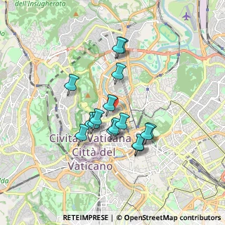 Mappa Via Antonio Cantore, 00195 Roma RM, Italia (1.51313)