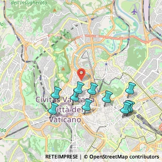 Mappa Via Antonio Cantore, 00195 Roma RM, Italia (2.23273)