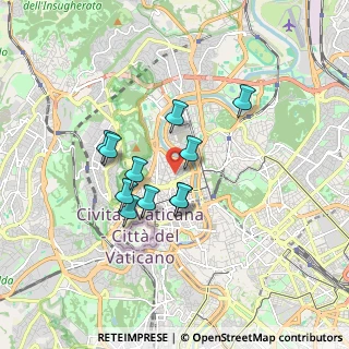Mappa Via Antonio Cantore, 00195 Roma RM, Italia (1.44)