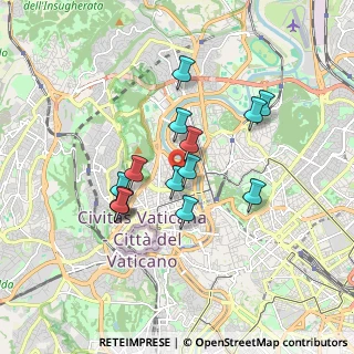 Mappa Via Antonio Cantore, 00195 Roma RM, Italia (1.53357)