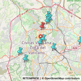 Mappa Via Antonio Cantore, 00195 Roma RM, Italia (4.19909)