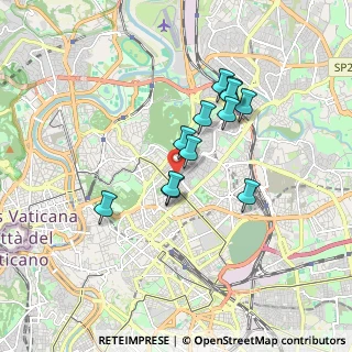Mappa Via Serchio, 00198 Roma RM, Italia (1.49083)