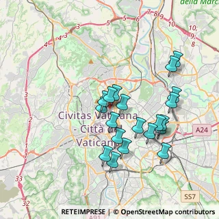 Mappa Via Monte Zebio, 00195 Roma RM, Italia (3.6275)