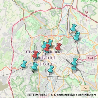 Mappa Via Monte Zebio, 00195 Roma RM, Italia (3.83188)