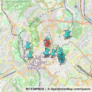 Mappa Via Monte Zebio, 00195 Roma RM, Italia (1.6)