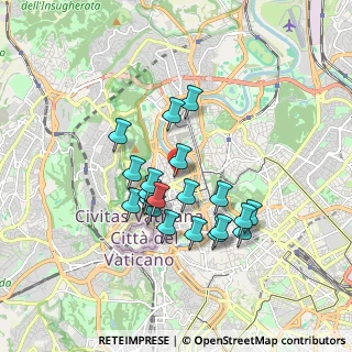 Mappa Via Monte Zebio, 00195 Roma RM, Italia (1.5635)