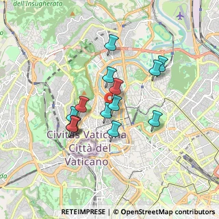 Mappa Via Monte Zebio, 00195 Roma RM, Italia (1.54286)