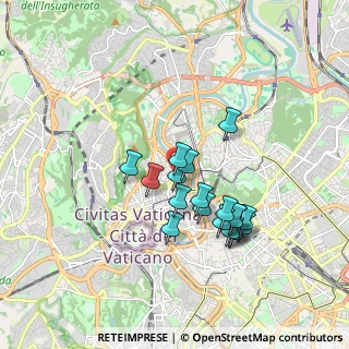 Mappa Via Monte Zebio, 00195 Roma RM, Italia (1.61105)