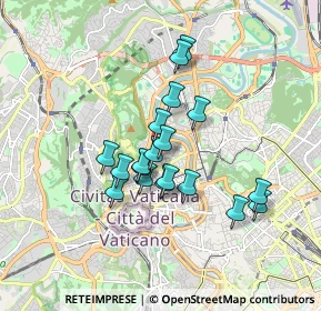 Mappa Via Vodice, 00195 Roma RM, Italia (1.44316)