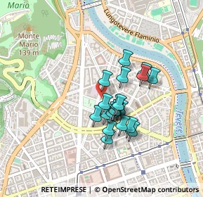Mappa Via Vodice, 00195 Roma RM, Italia (0.3285)