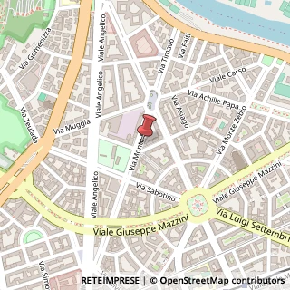 Mappa Via Monte Santo, 44b, 00195 Roma, Roma (Lazio)