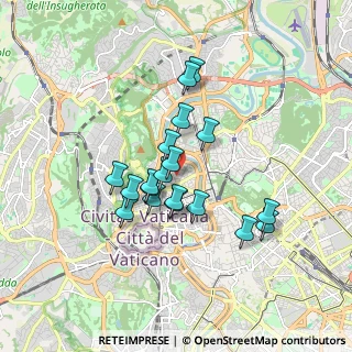 Mappa Via Col di Lana, 00195 Roma RM, Italia (1.46737)