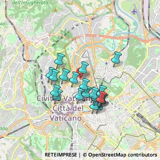 Mappa Via Montello, 00195 Roma RM, Italia (1.55)