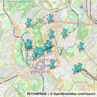 Mappa Via Col di Lana, 00195 Roma RM, Italia (1.74944)