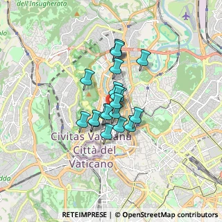 Mappa Via Col di Lana, 00195 Roma RM, Italia (1.126)