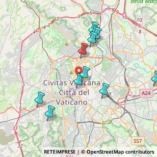 Mappa Via Col di Lana, 00195 Roma RM, Italia (4.21545)