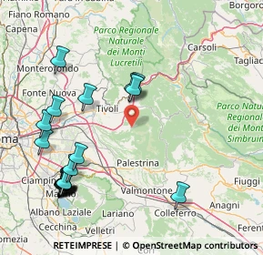 Mappa Via Giovanni Giolitti, 00010 San Gregorio Da Sassola RM, Italia (20.601)