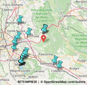 Mappa Via Giovanni Giolitti, 00010 San Gregorio Da Sassola RM, Italia (19.736)