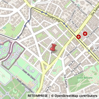 Mappa Via Gaspare Spontini, 5, 00198 Roma, Roma (Lazio)