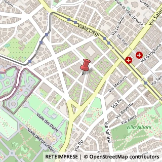 Mappa Via Claudio Monteverdi, 20, 00198 Roma, Roma (Lazio)