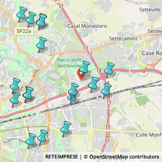 Mappa Via di Cervara, 00155 Roma RM, Italia (2.96389)
