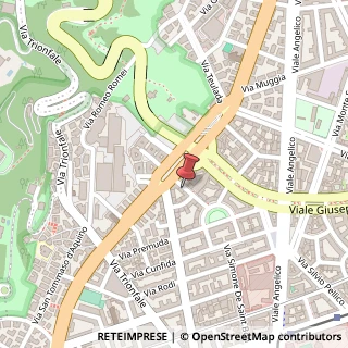 Mappa Via Augusto Riboty, 23, 00195 Roma, Roma (Lazio)