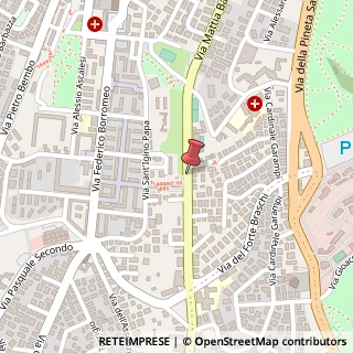 Mappa Via Mattia Battistini,  240, 00167 Roma, Roma (Lazio)