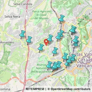Mappa Via Decio Azzolino, 00168 Roma RM, Italia (2.239)