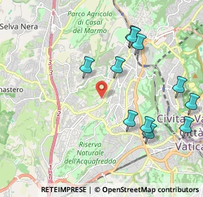 Mappa Via Decio Azzolino, 00168 Roma RM, Italia (2.34182)