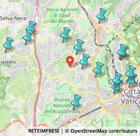 Mappa Via Decio Azzolino, 00168 Roma RM, Italia (2.60733)