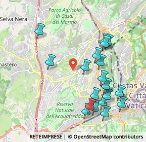 Mappa Via Decio Azzolino, 00168 Roma RM, Italia (2.2515)