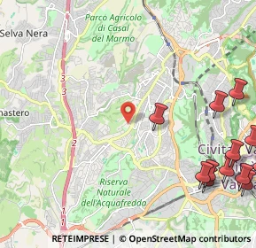 Mappa Via Decio Azzolino, 00168 Roma RM, Italia (3.869)