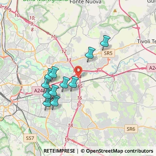 Mappa Via Fillide, 00155 Roma RM, Italia (3.73)