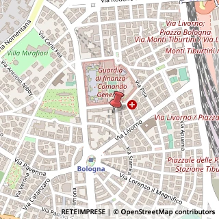 Mappa Via Luigi Pigorini, 19/C, 00162 Roma, Roma (Lazio)